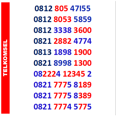 Nomor Cantik Simpati, Nomer Cantik simpati, telkomsel simpati c2 kartu perdana Simpati 4G Nomer Cant