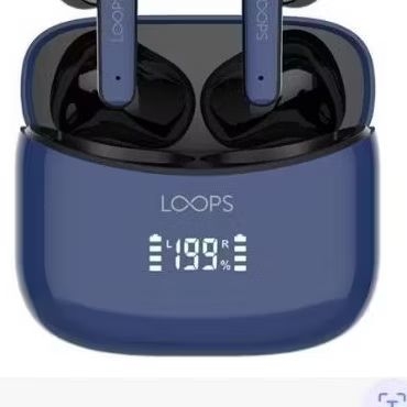 Tempat Charging LOOPS TWS Earphone LED X03 - Blue