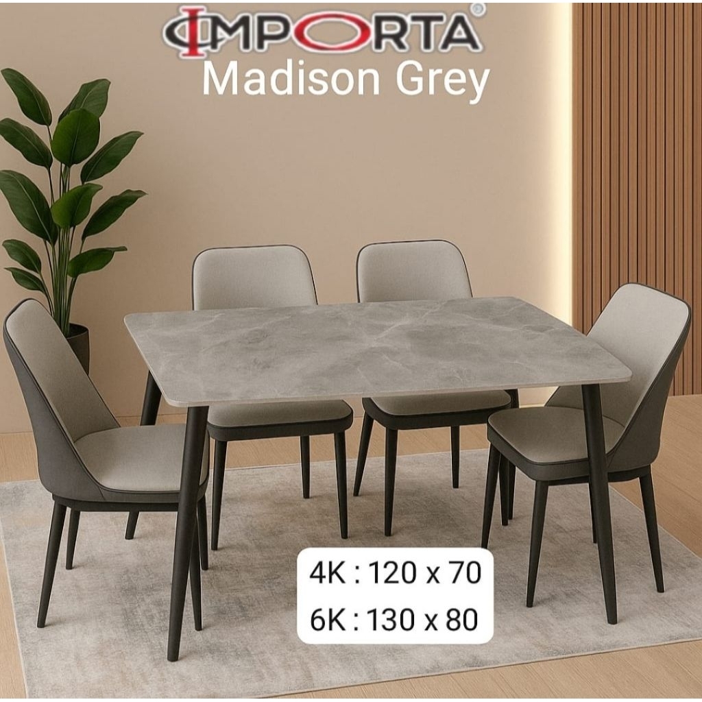 MEJA MAKAN GRANIT 4KURSI