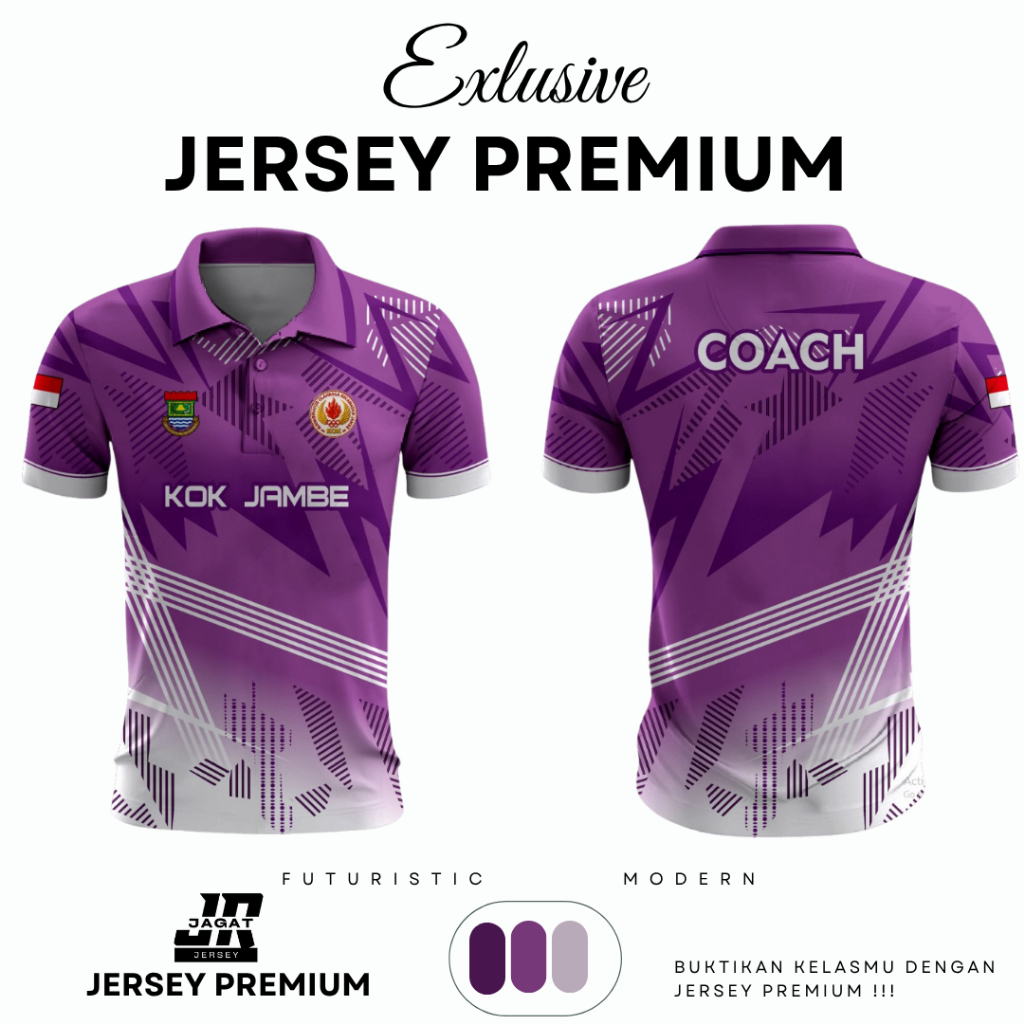 KAOS JERSEY KERAH POLO RSUD / PUSKESMAS / PEMBINA / PENDAMPING / BPD / COACH BAHAN PREMIUM FULL PRIN