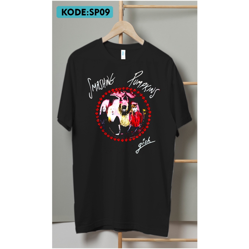 Kaos smashing pumpkins gish cover album tshirt katun premium sp09
