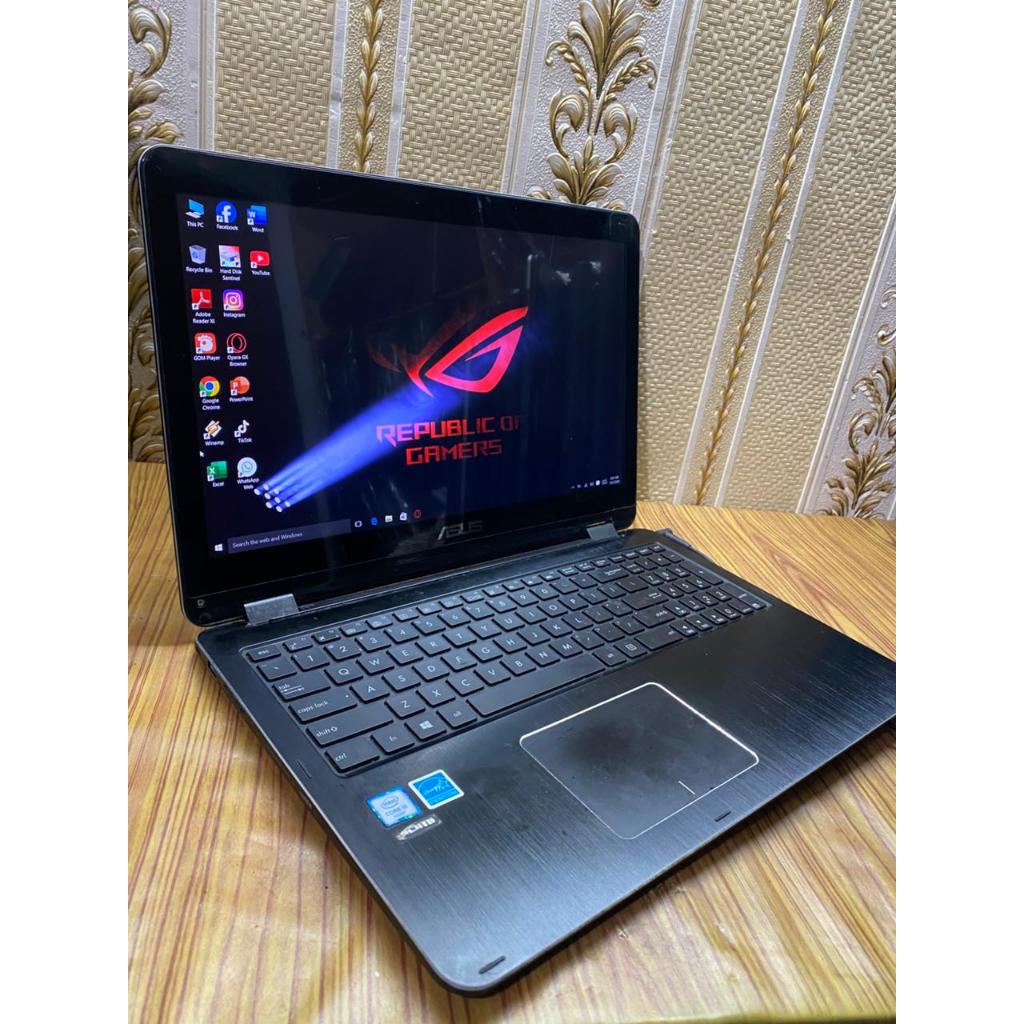 Ready Laptop Asus Q503U ✓ Prossesor Intel Core i5-6200 CPU @2.30GHz ✓Ram 8 GB ✓HDD 320 GB ✓ layar to