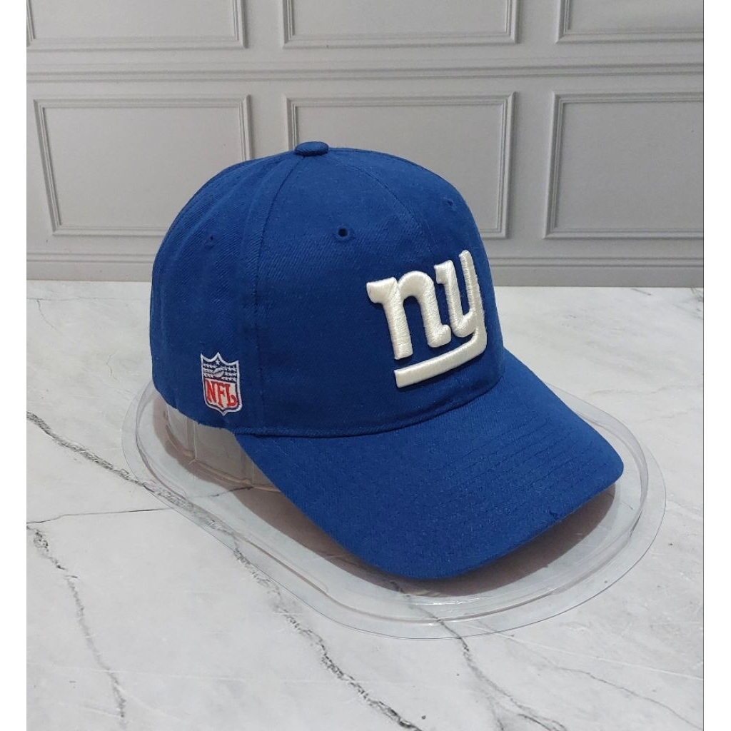 Topi NFL Reebok warna biru ukuran free size kondisi Second