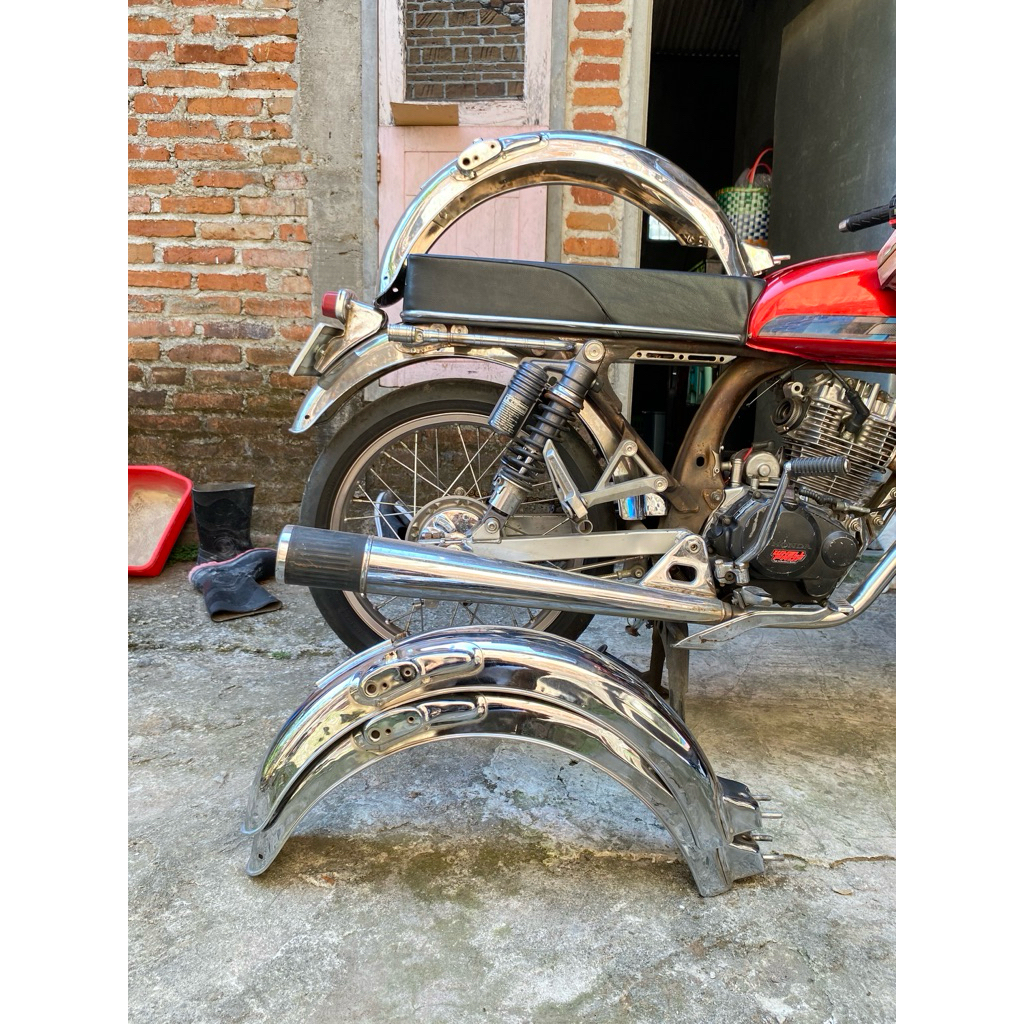 slebor cb125 full pres ag pres nganjuk sudah crom