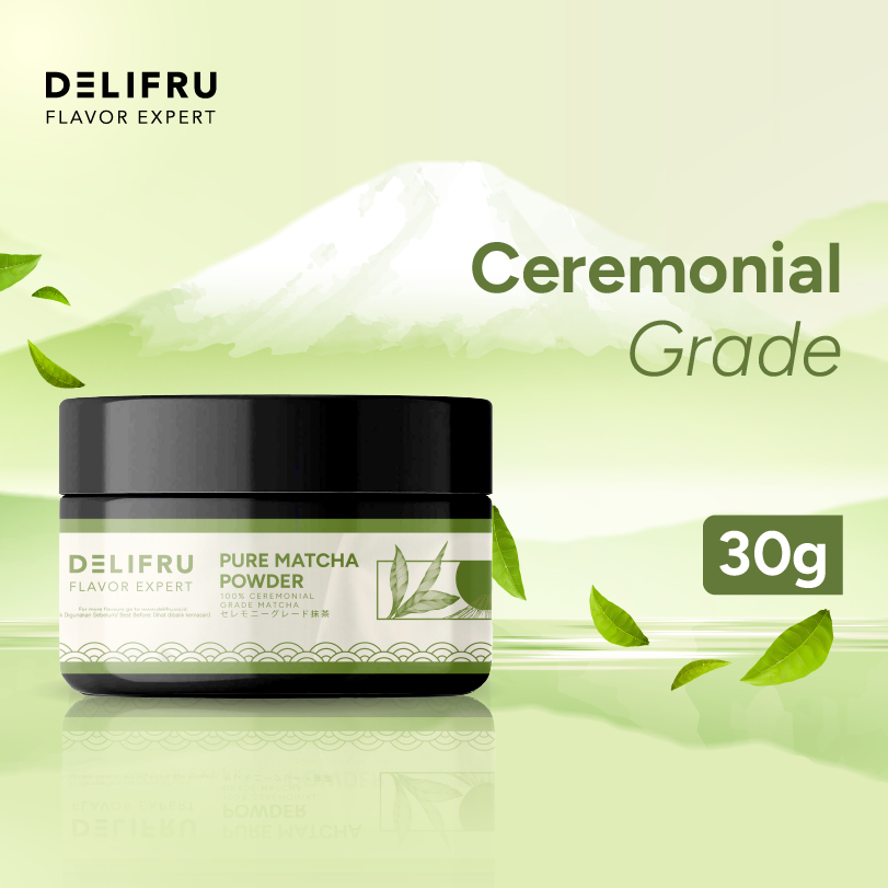 Bubuk Minuman Matcha 30 Gr - Serbuk Matcha untuk Minuman dan Kue
