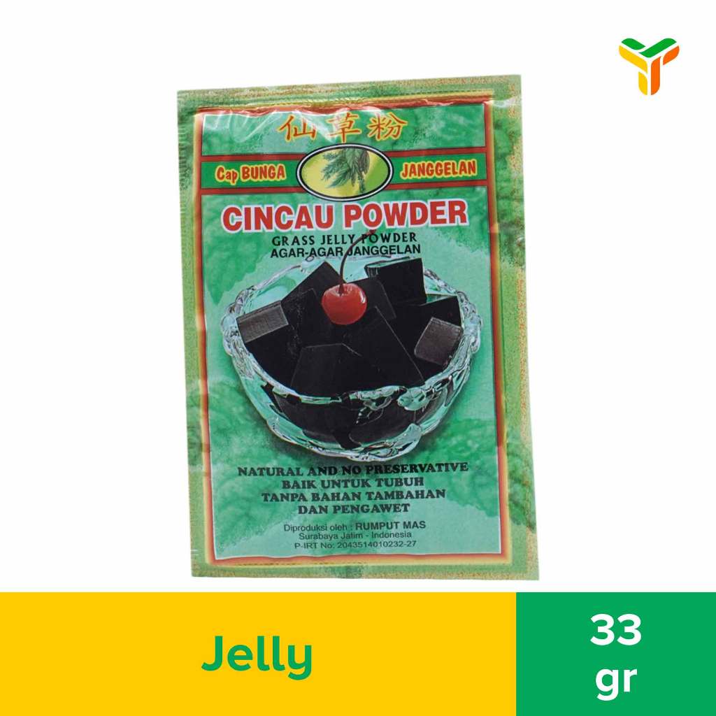 Cap Bunga Janggelan Cincau Powder 33 Gram