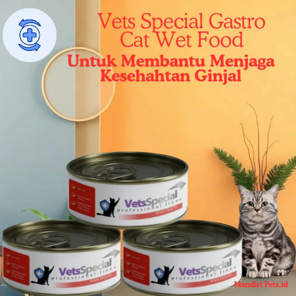 Vets Special Renal Health Cat Wet Food -  Makanan Kucing - Renal Wet Food