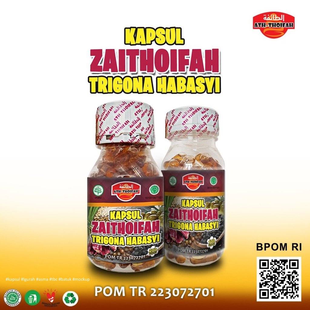 Zaithoifah  trigona 4in1 Kapsul Herbal 100/200 Kapsul