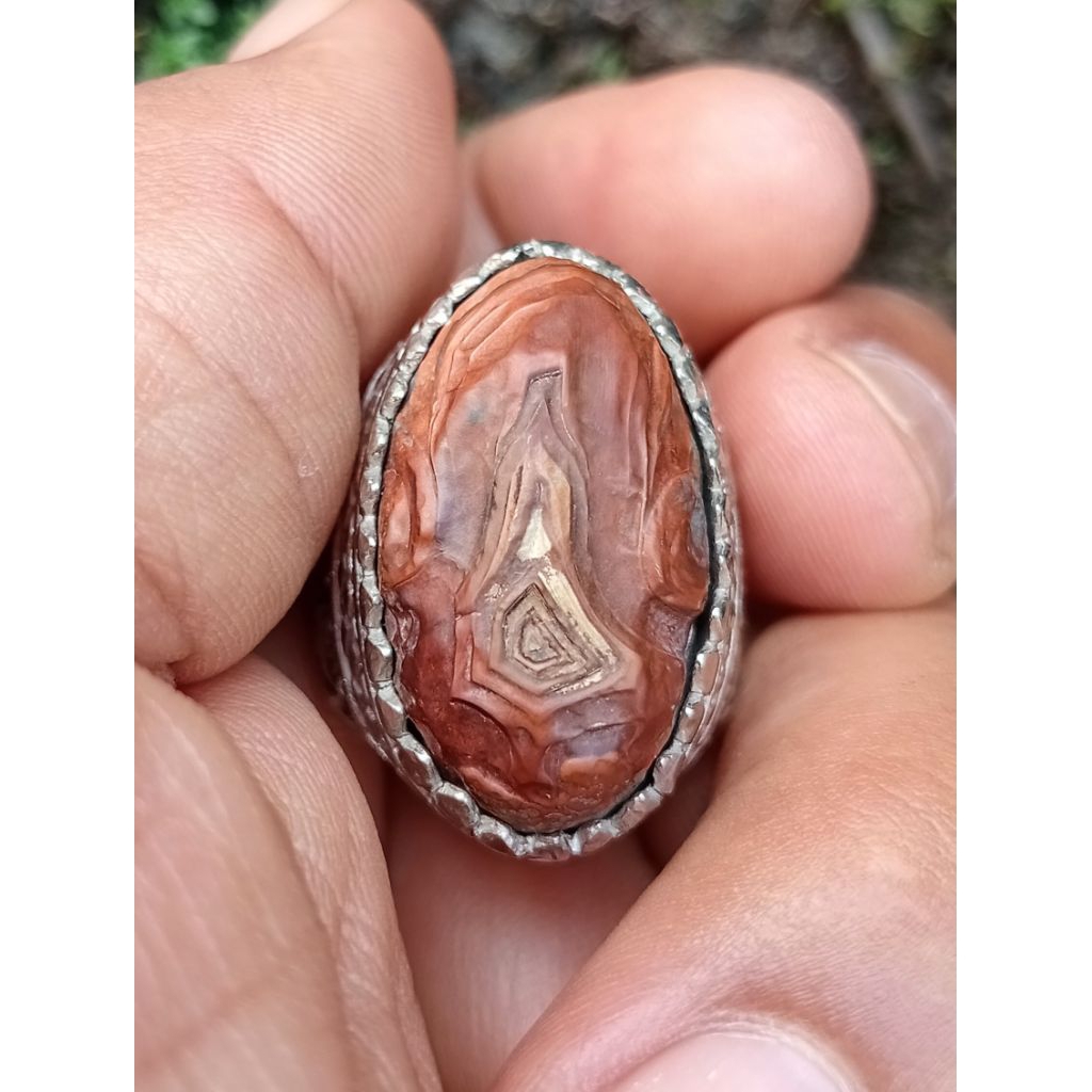 Natural Akik Ati Ayam  Kalimantan sakral Ngerikil bungkem