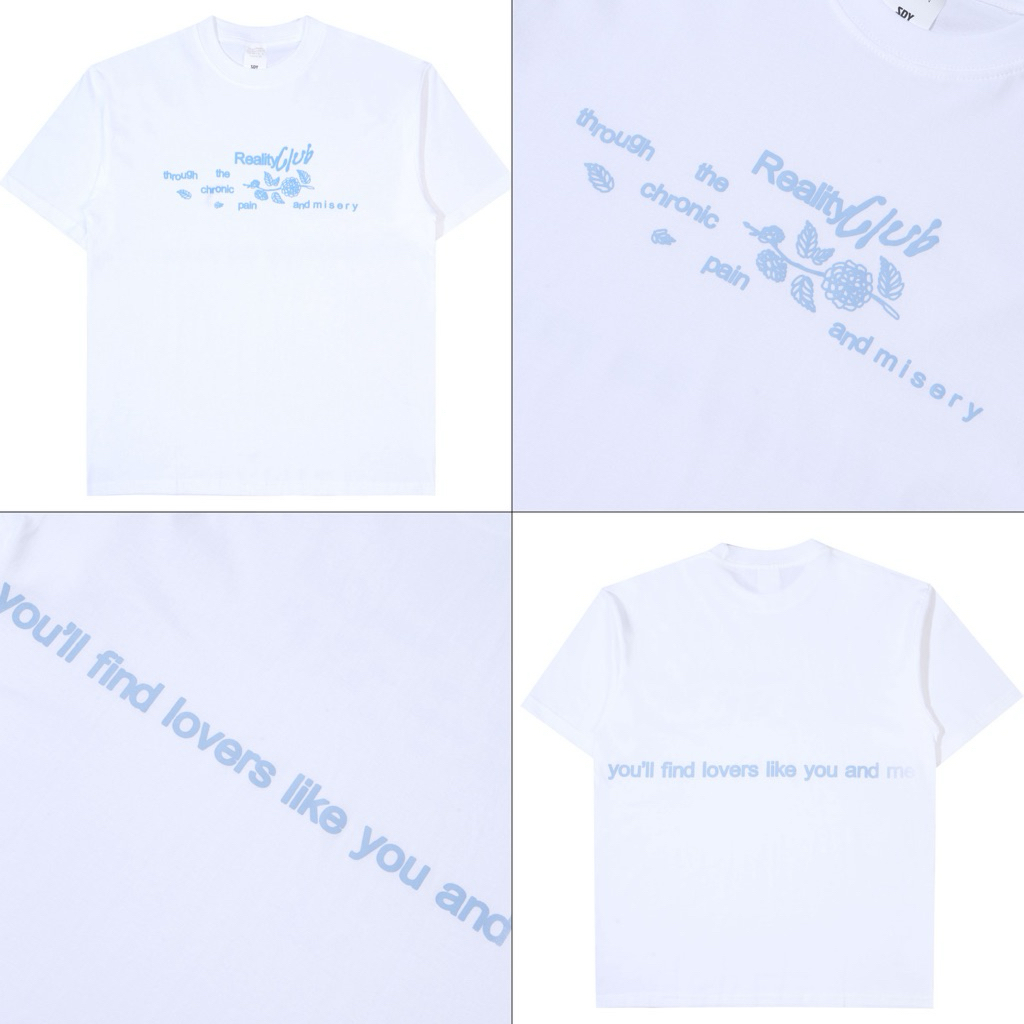 Tshirt Reality Club Lovers White Official Merchandise Original