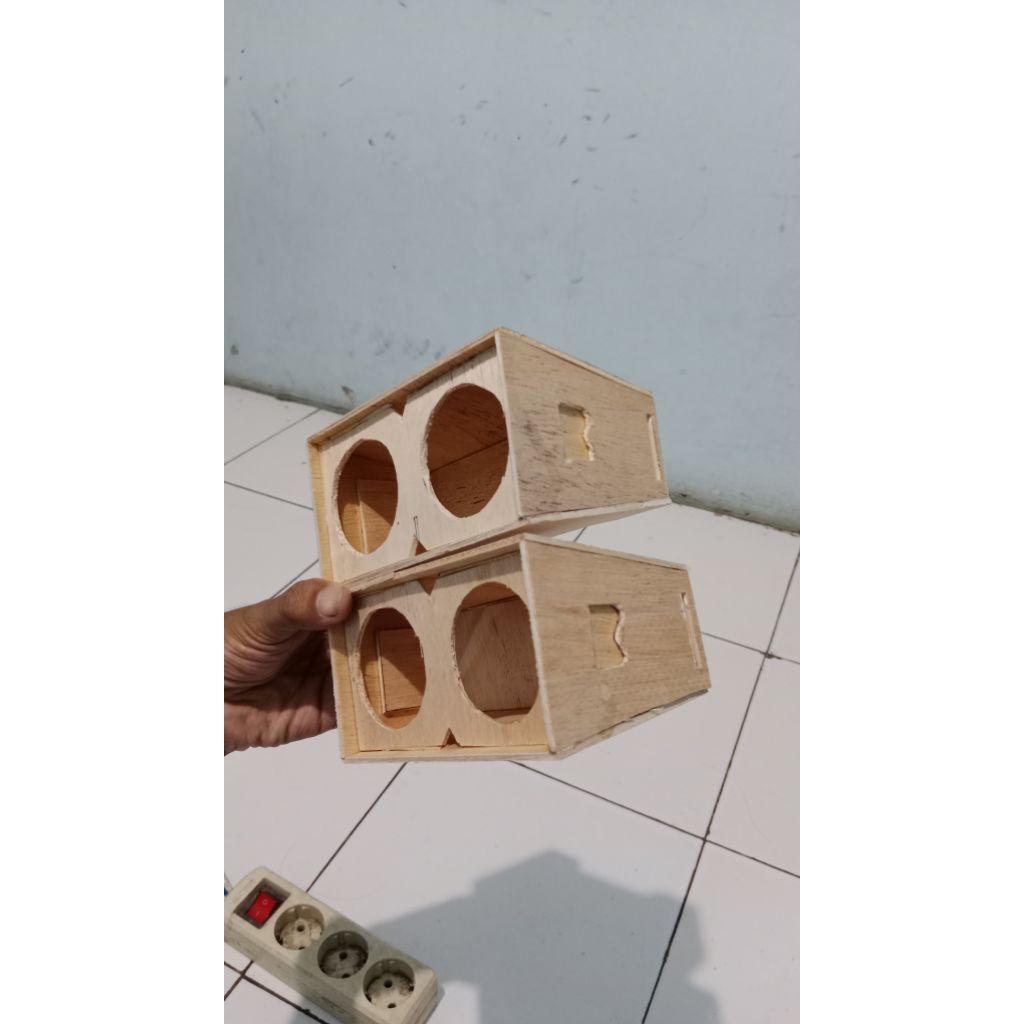 Box line array 2 inch double