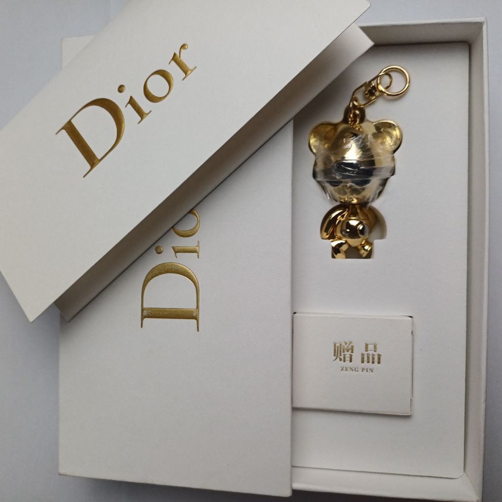 Original VIP Keychain Gantungan Tas Dior