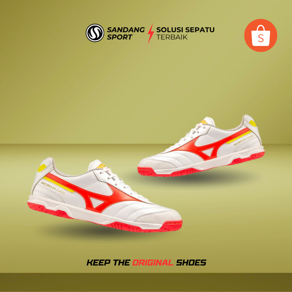 SEPATU FUTSAL MIZUNO MORELIA SALA CLASSIC ORIGINAL