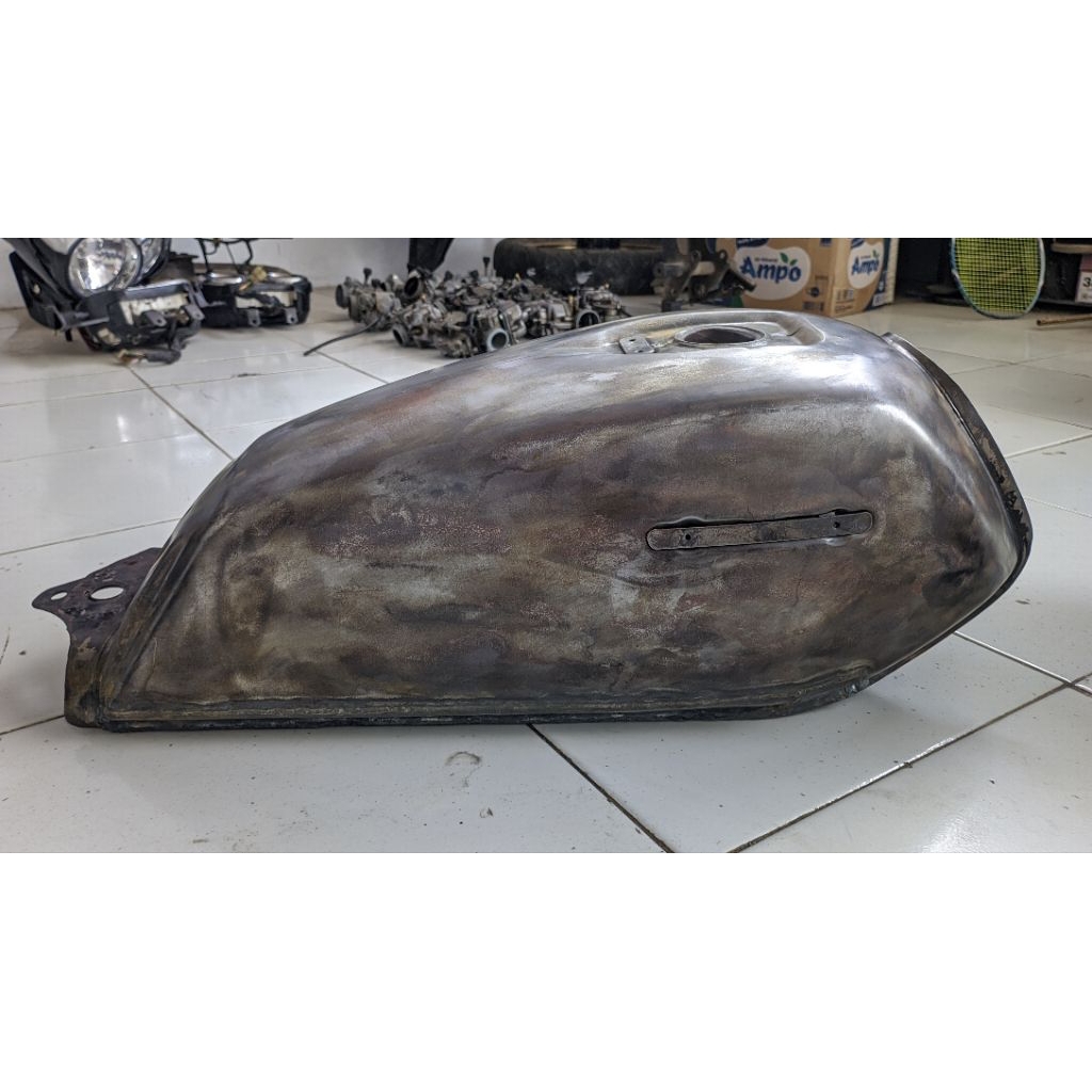 Tangki GL Nat Lurus PNP Kran Tiger Drat Besar Gastank Bensin Honda GL Pro Max Neotech Series Origina