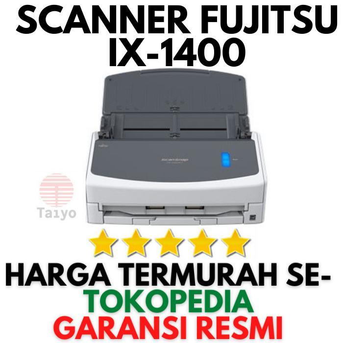 Scanner Fujitsu IX1400 - IX 1400 - IX-1400 - ix 1400 - Garansi Resmi