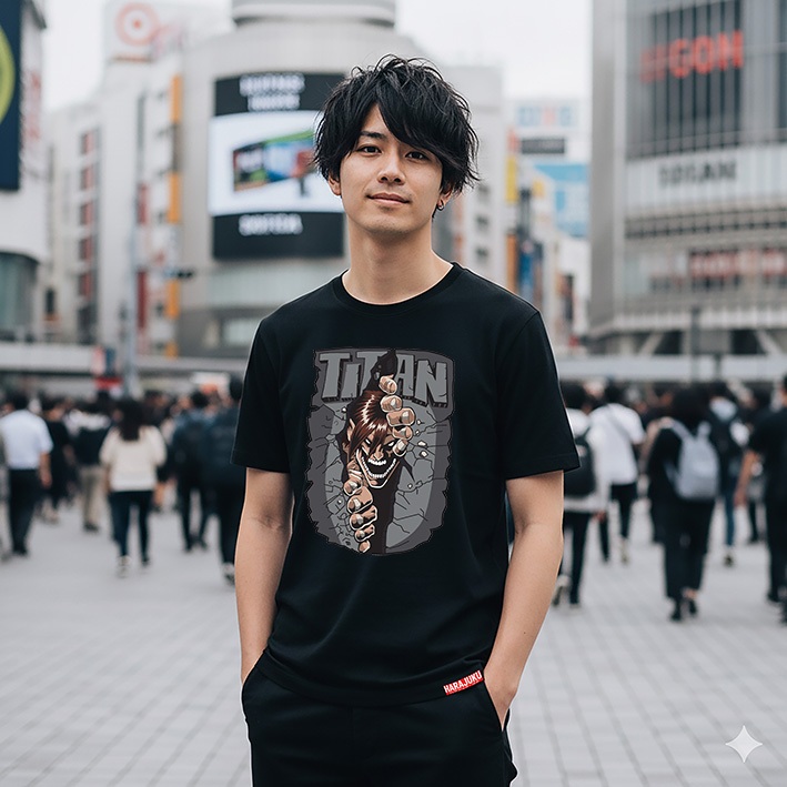 ATTACK ON TITAN 2 | KAOS DISTRO HARAJUKU CORE | ATTACK ON TITAN