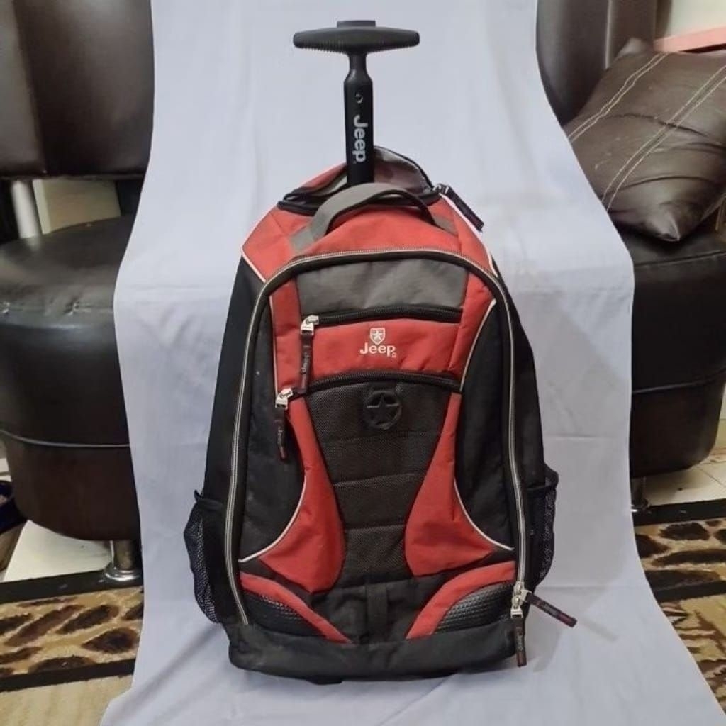 Tas Ransel Travel JEEP Stand & Rolling Preloved