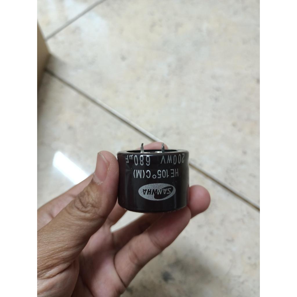Elco Kapasitor 200V-680UF Samwha