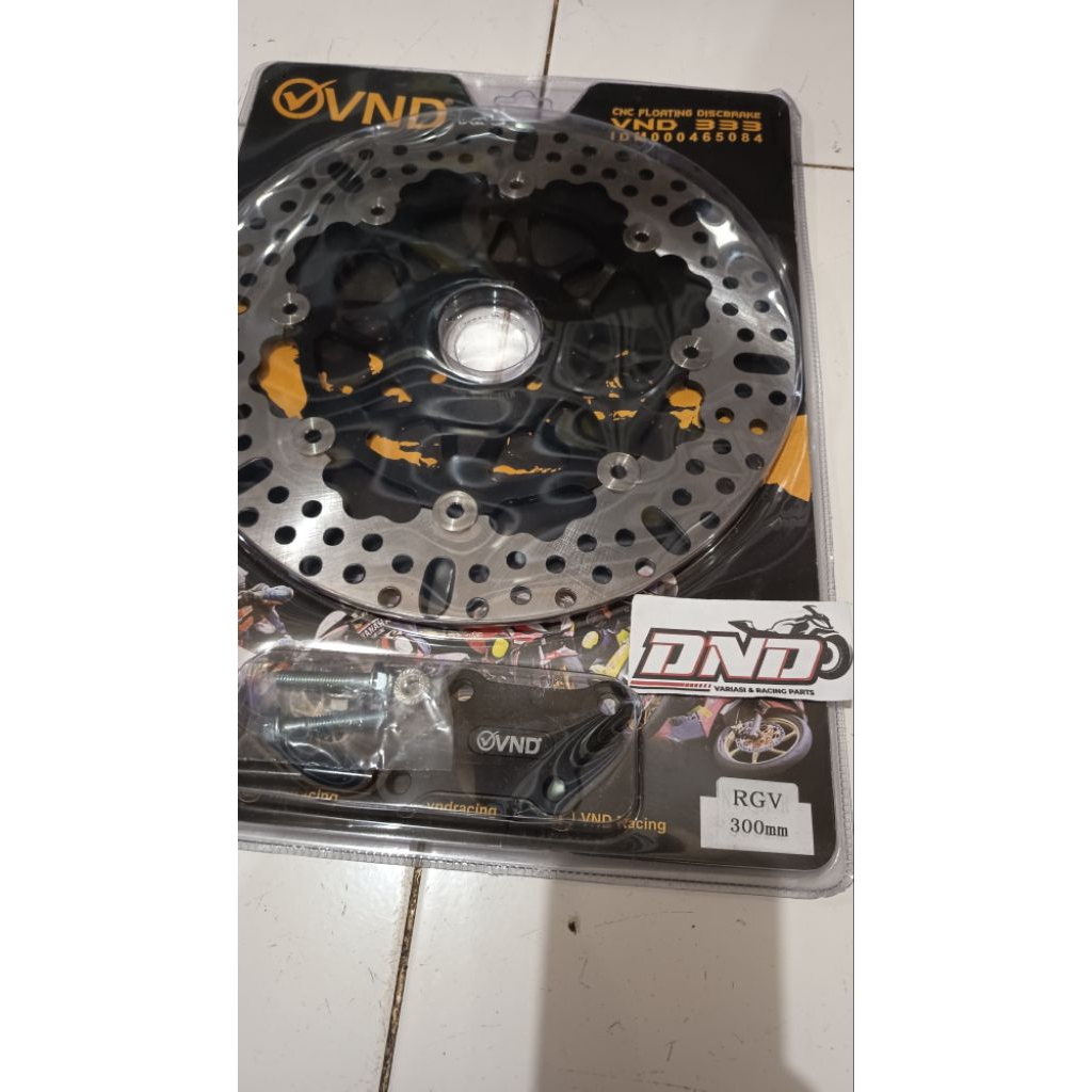 VND Piringan depan cakram VND Satria 2Tak 300mm floating/Discbrake vnd ak333 satria 2tak floating 30