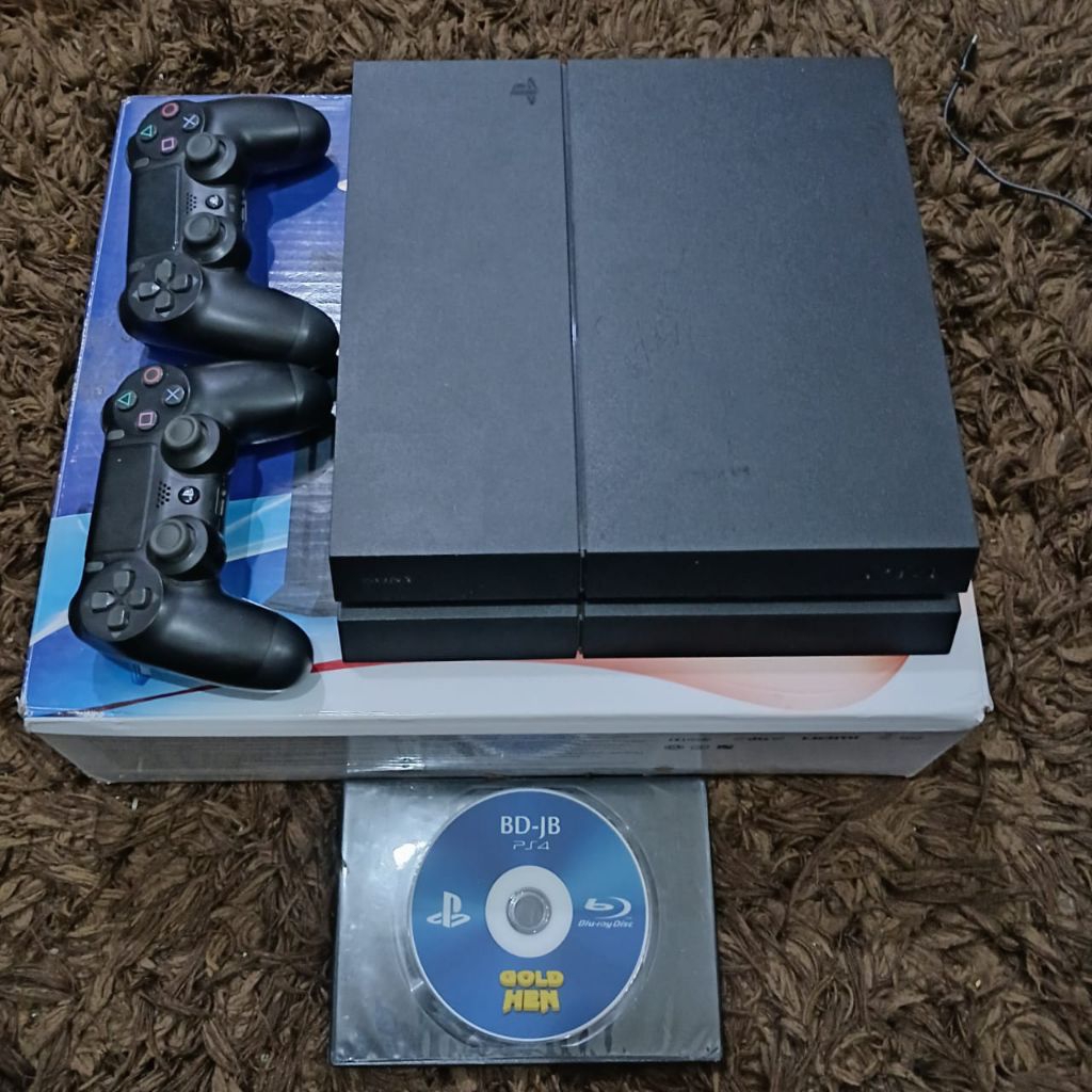 PS4 FAT HEN BD-JB 1TB SERI 12 [271] PRELOVED / SECOND