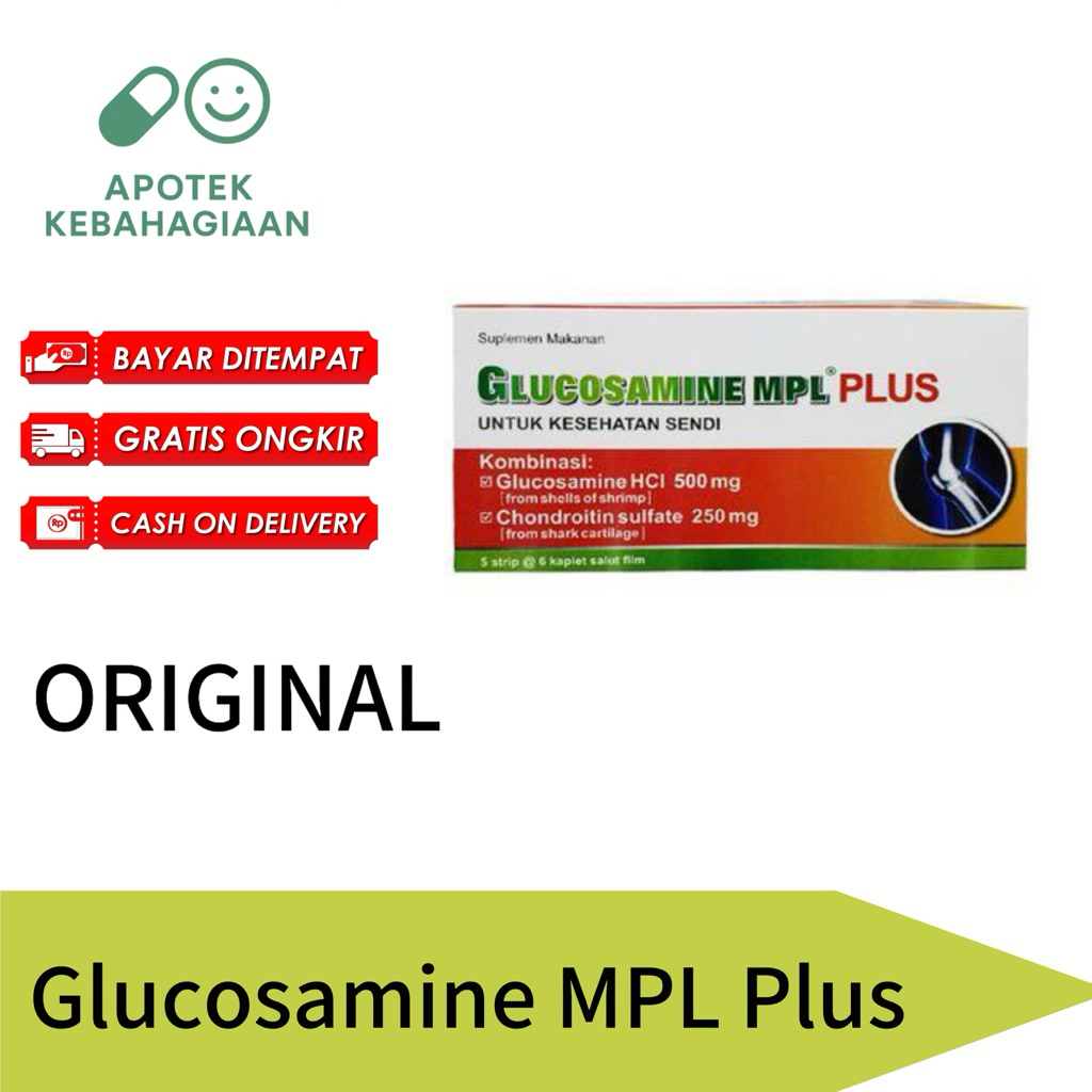 Glucosamine MPL Plus Box Isi 30 Tablet