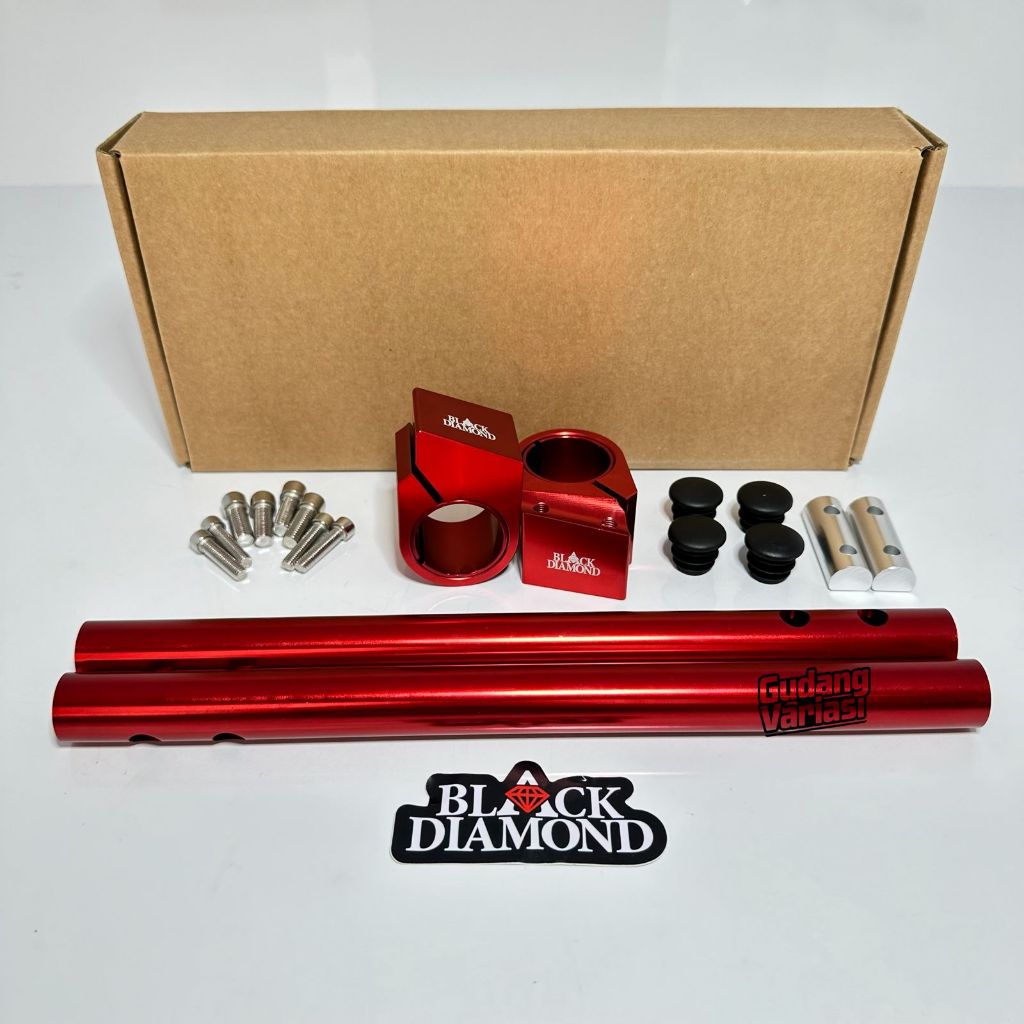 Stang Jepit Ukuran 33/37 MM Black Diamond For Ninja-250/Ninja-150 R/Vixion/CBR-250 RR/Z250/Ninja-250