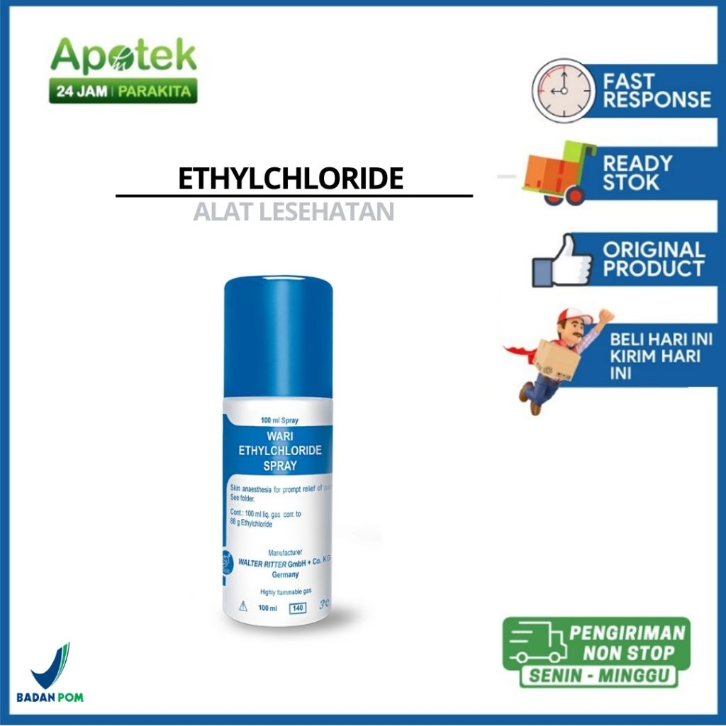 ETHYLCHLORIDE100ML SPRAY MEREDAKAN NYERI OTOT DAN CEDERA SAAT OLAHRAGA