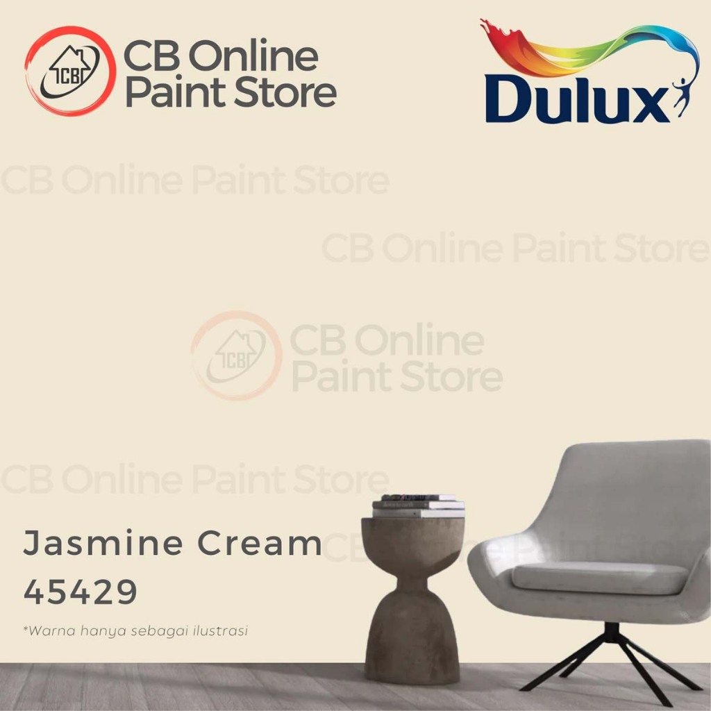 CAT TEMBOK DULUX - JASMINE CREAM 45429 - GALON