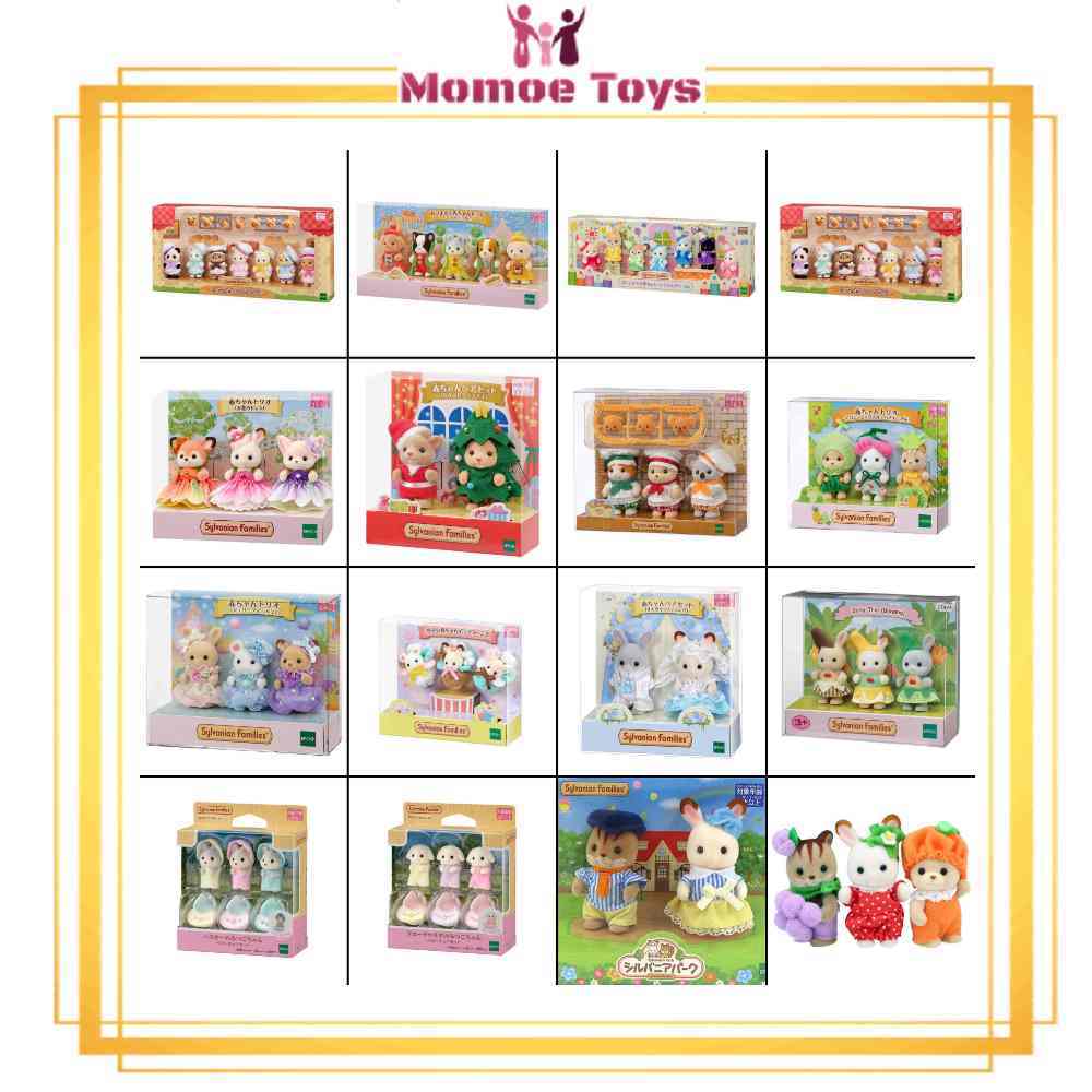 Sylvanian Families Limited Edition Baby Pair Set, Sylvanian Baby Trio Set & Single Edition Original 