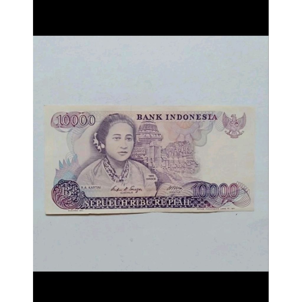 Uang kuno 10.000 rupiah atau rp10000 kartini harga promo
