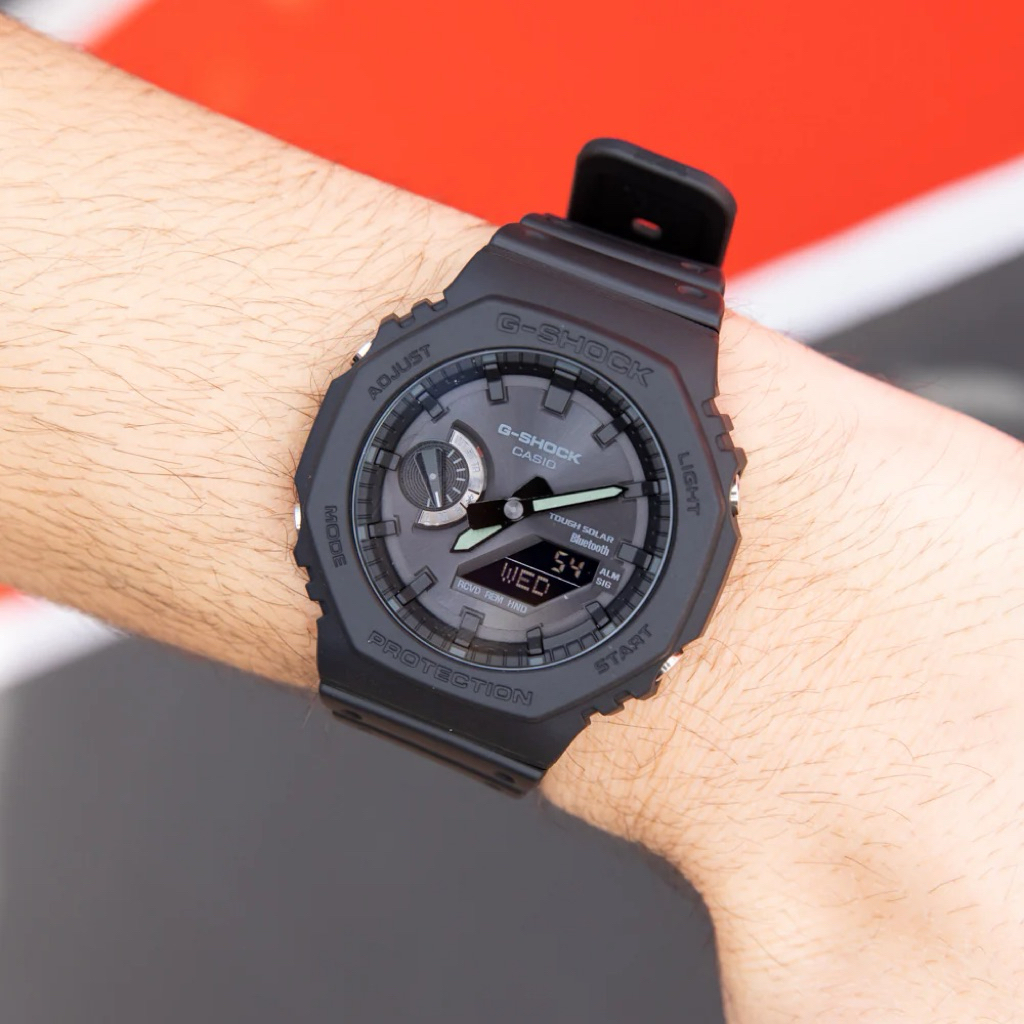 jam tangan gshock ga-B2100-1A1Dr