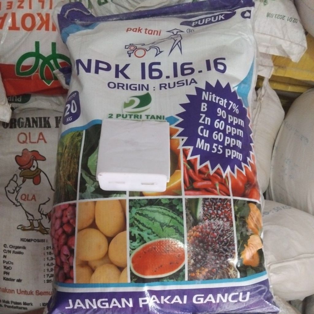 PUPUK NPK 16 PERANI ORIGIN RUSIA