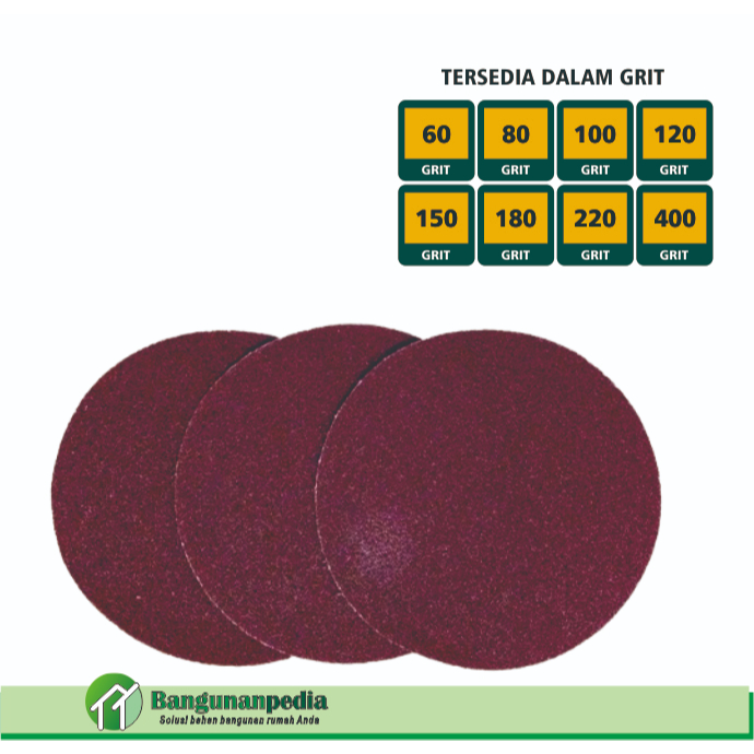 AMPLAS BULAT 4 INCH AMPLAS TEMPEL