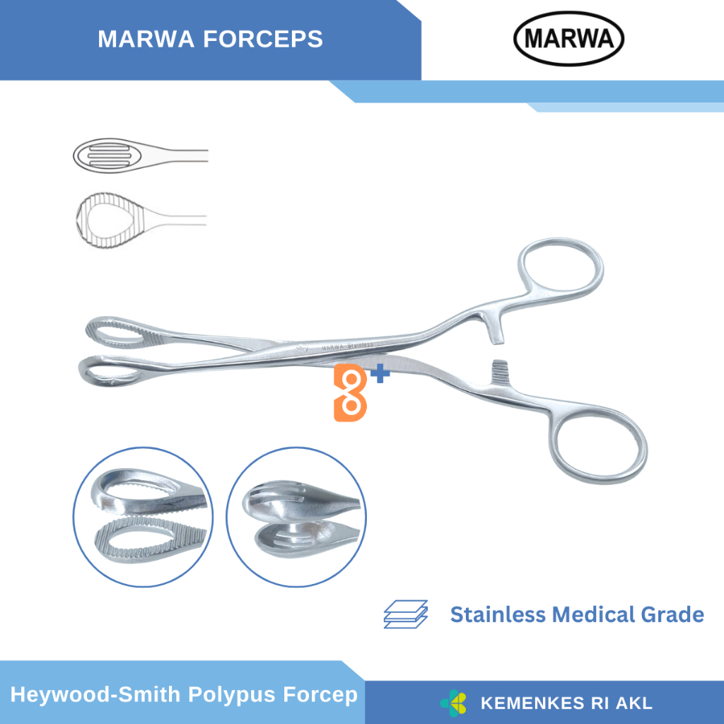 Heywood Smith Ovum Forcep / Heywood Smith Sponge Forcep / Klem Ovum Lurus