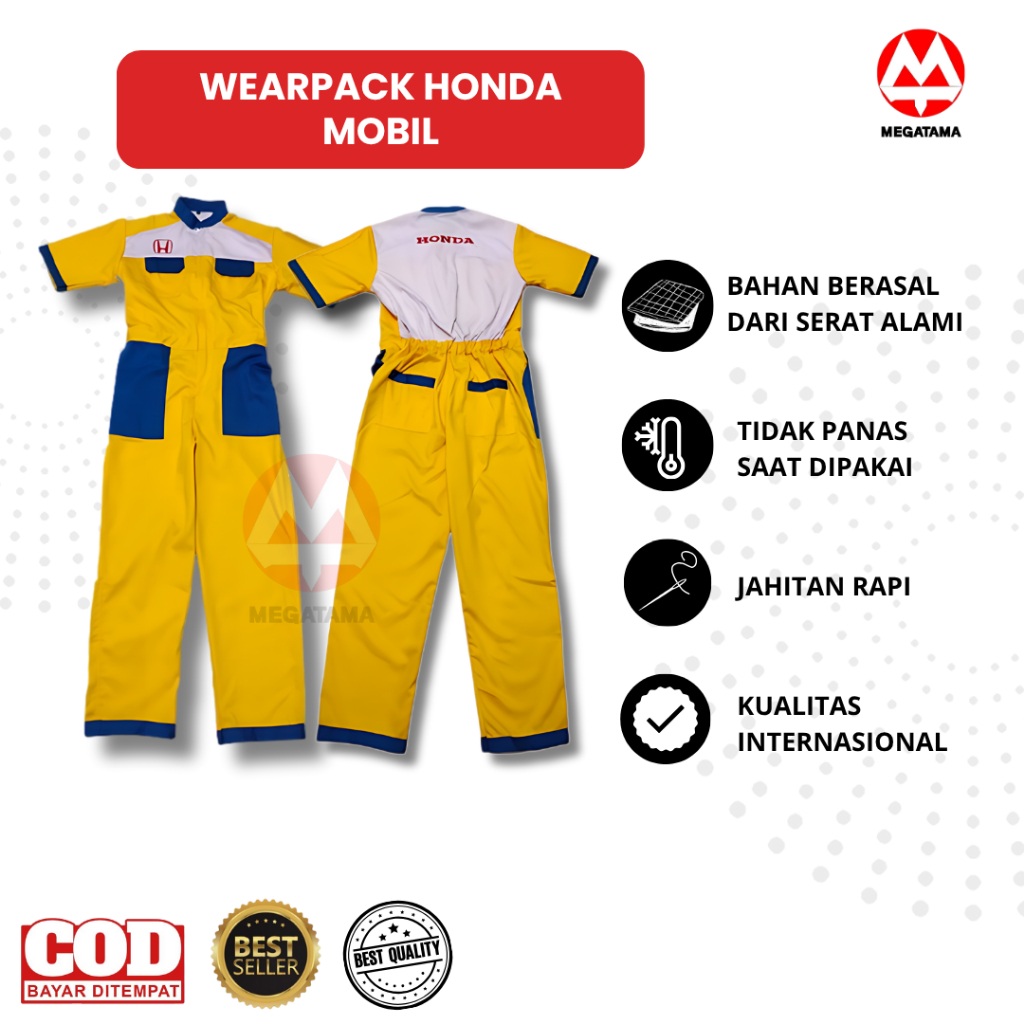 Seragam Honda Frontline People (FLP) Wanita | Frontdesk | Seragam Honda | Seragam AHASS I Baju Honda