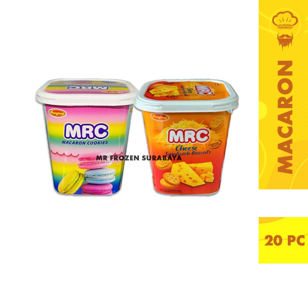 Macaron Cookie Mini  Ranjani Mrc Toples Roti Kue Macaron Isi 20pc