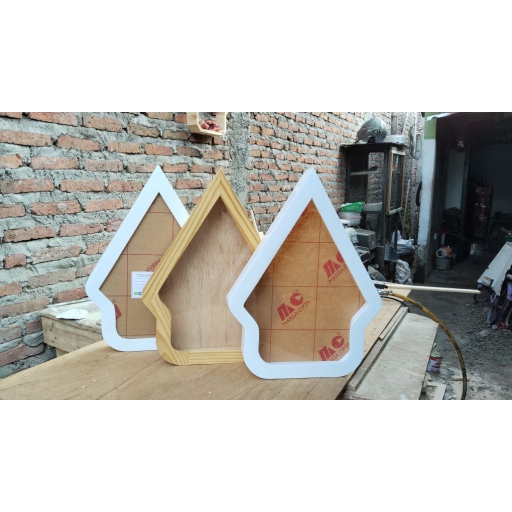 Frame Mahar Gunungan / Frame Wayang / Mahar Pernikahan Bingkai Gunungan/ Wayang