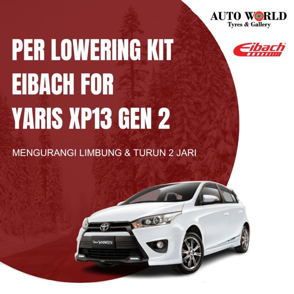 Per Eibach Prokit untuk Yaris XP13 Gen 2 (Yaris Lele, Yaris Joker)