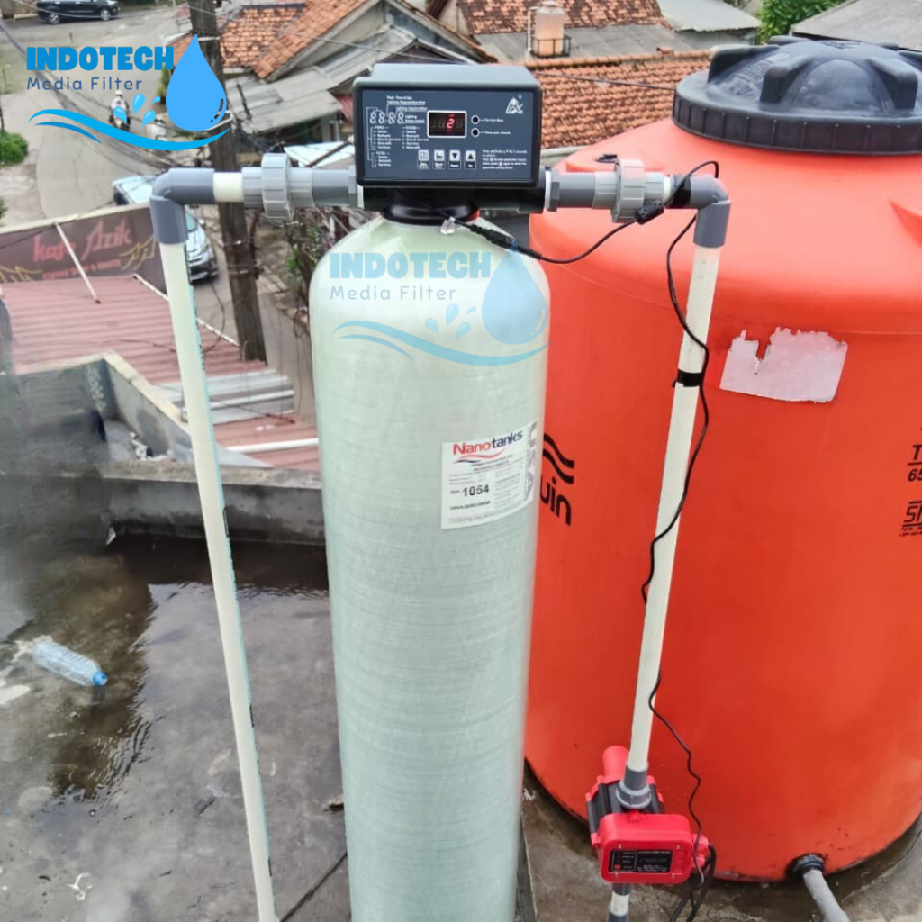 Paket Filter Air Sumur - Filter Air Kotor - Paket Instalasi Filter Air Otomatis - Automatic Backwash