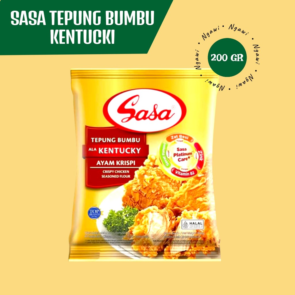 Sasa Tepung serbaguna varian, Sasa Tepung kentucky, Sasa tepung pisang