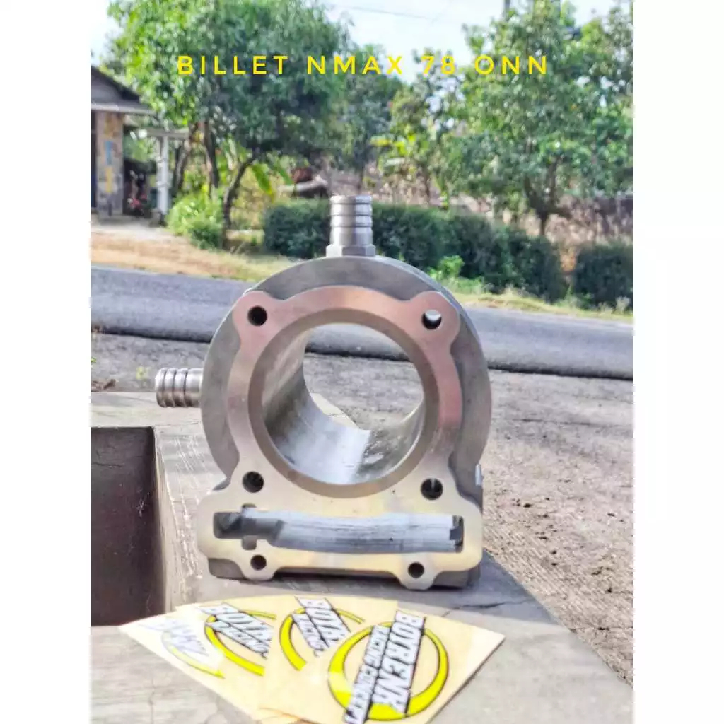 CYLINDER BLOK N MAX / NMAX / AEROX / WR 155 FFA MODEL BILLET BORING LUAR 68 70 72 75 76 77 78 80 82 