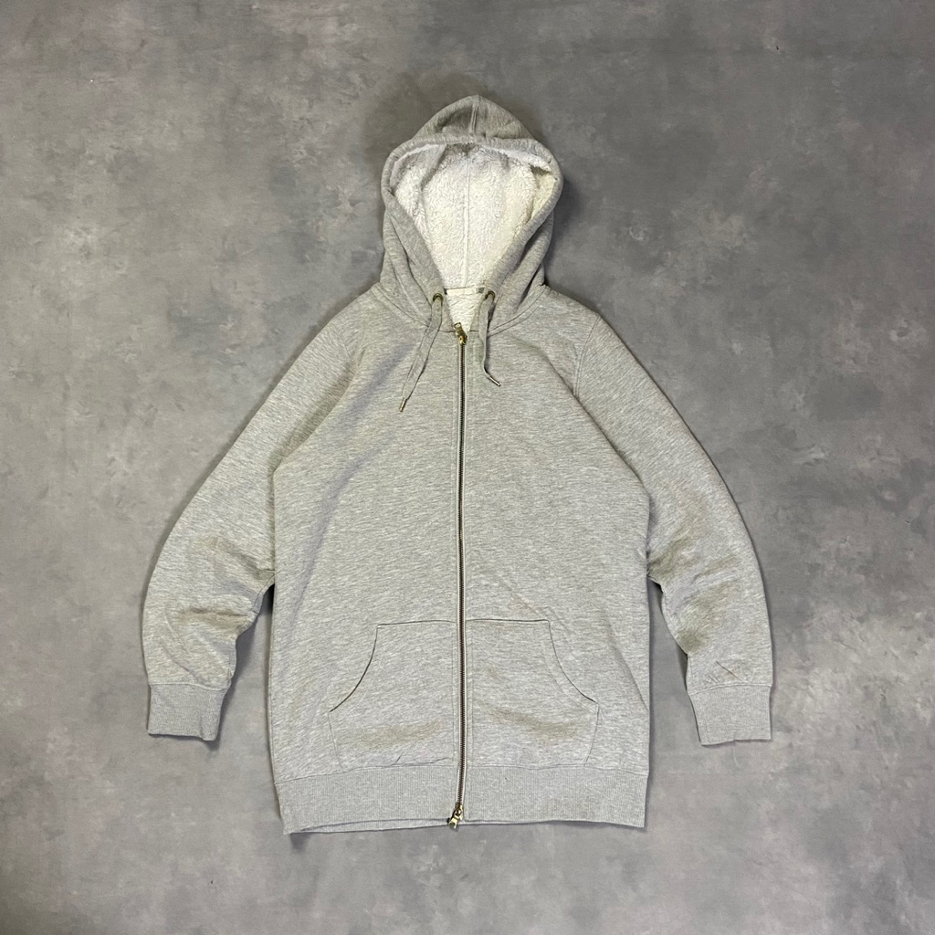 Uniqlo Sherpa Zip Hoodie