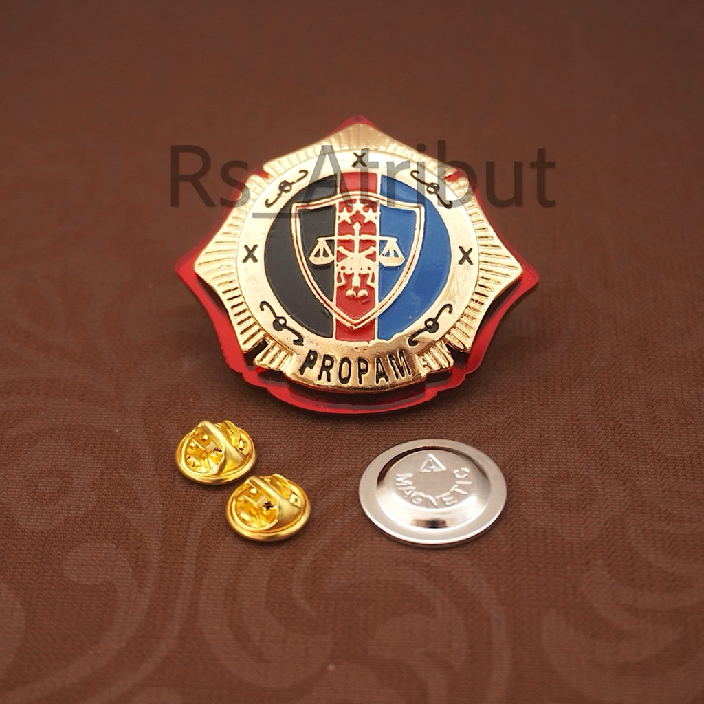 Pin Brevet Brivet Roda Propam / Provos / Paminal Polri Premium