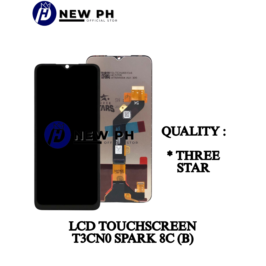NEW PH _ LCD TOUCHSCREEN T3CN0 SPARK 8C