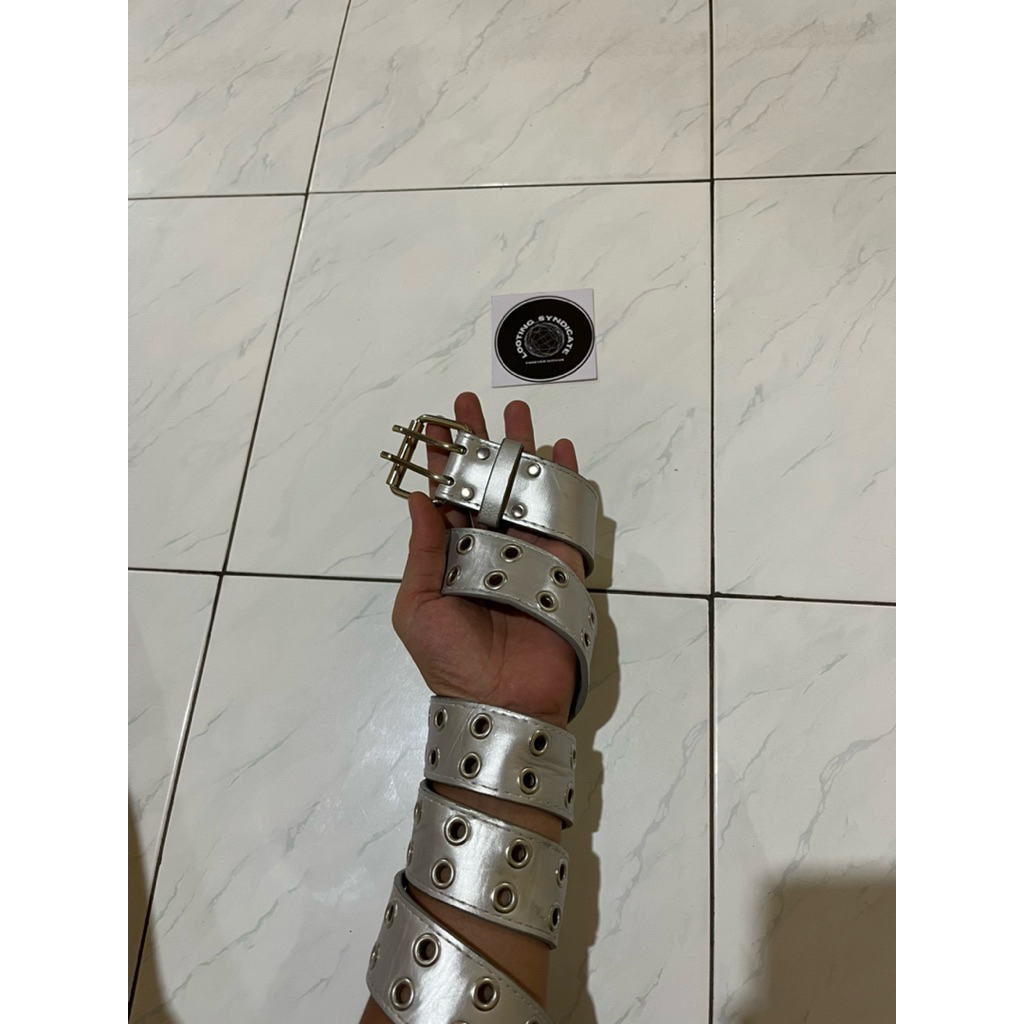 Studded Belt With Two Prong