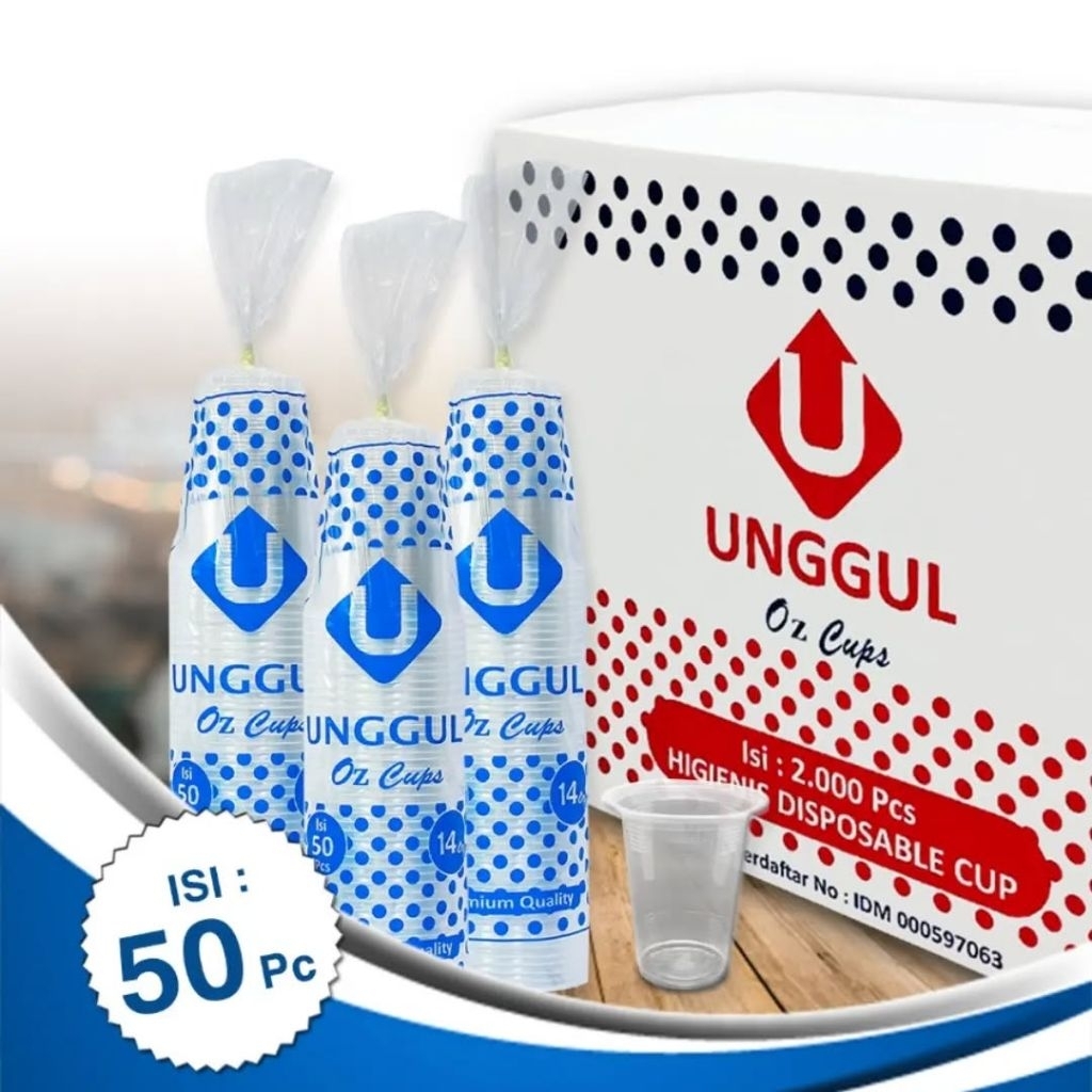 Techtopia01 ( Harga , Pt ) Gelas Cup Merk Unggul ,10Oz, 12Oz, 14Oz,16Oz.