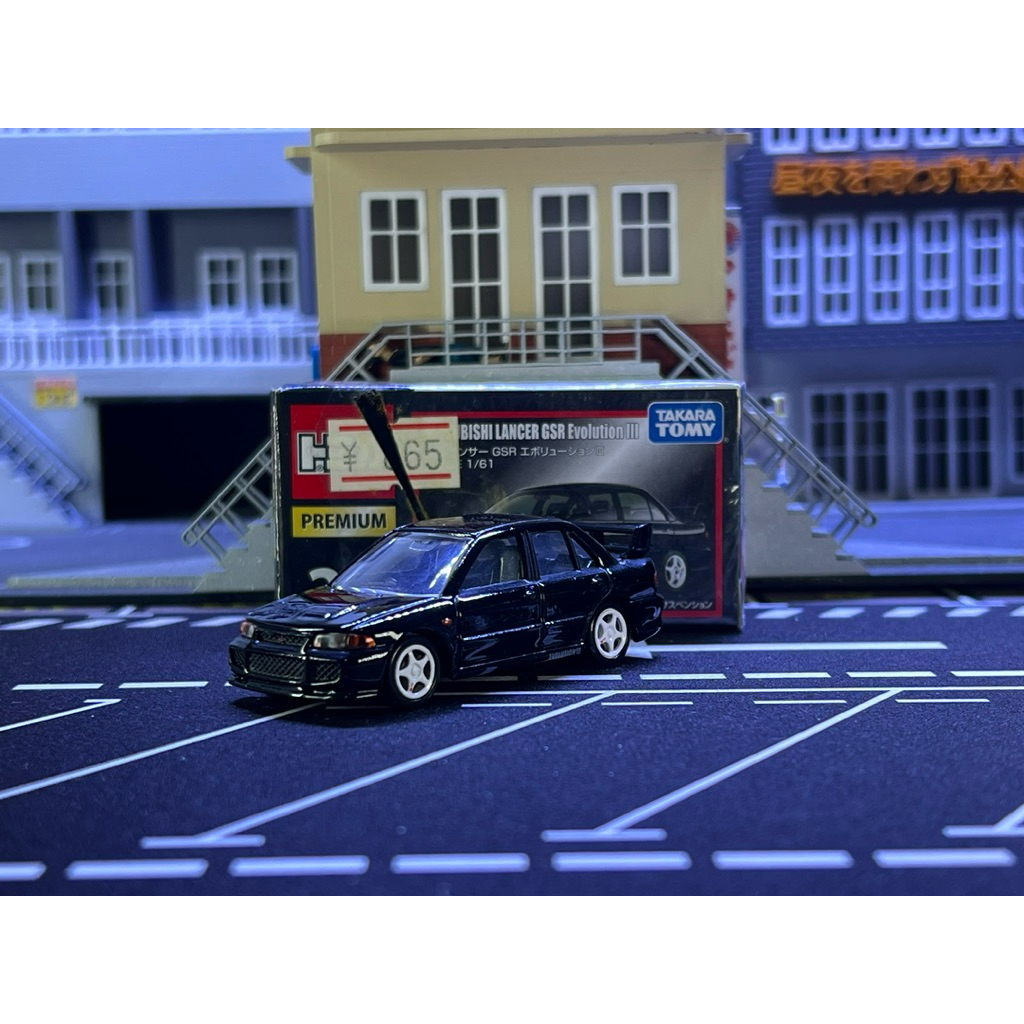 1:64 TOMICA PREMIUM Mitsubishi Lancer Evo 3