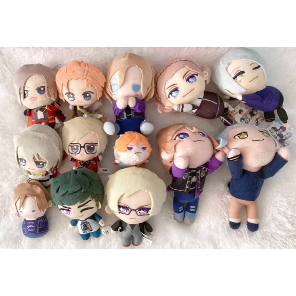 STOCK SALE A3 Act Addict Actors Nuigurumi Chibigurumi Nesoberi (Citron, Tenma, Banri, Sakyo, Tasuku,