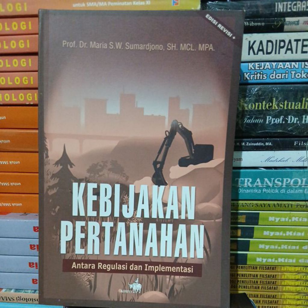 kebijakan Pertanahan antara regulasi dan implementasi buku bekas original