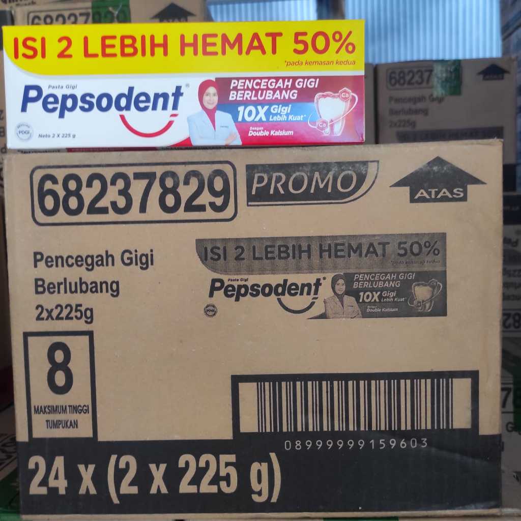 ANEKA PEPSODENT 1 DUS PEPSODENT 225 GR ISI 24 X 225GR